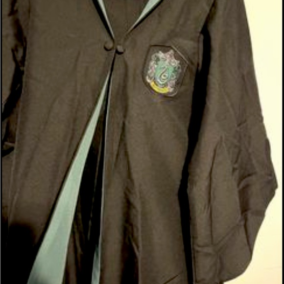 HARRY POTTER SLYTHERIN TWEEN/ADULT COSTUME S COSPLAY HALLOWEEN COSTUME - Picture 5 of 6